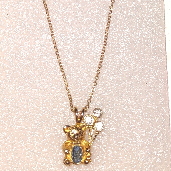 DM99 Gold Teddy Bear Pendant - Picture 11 of 11